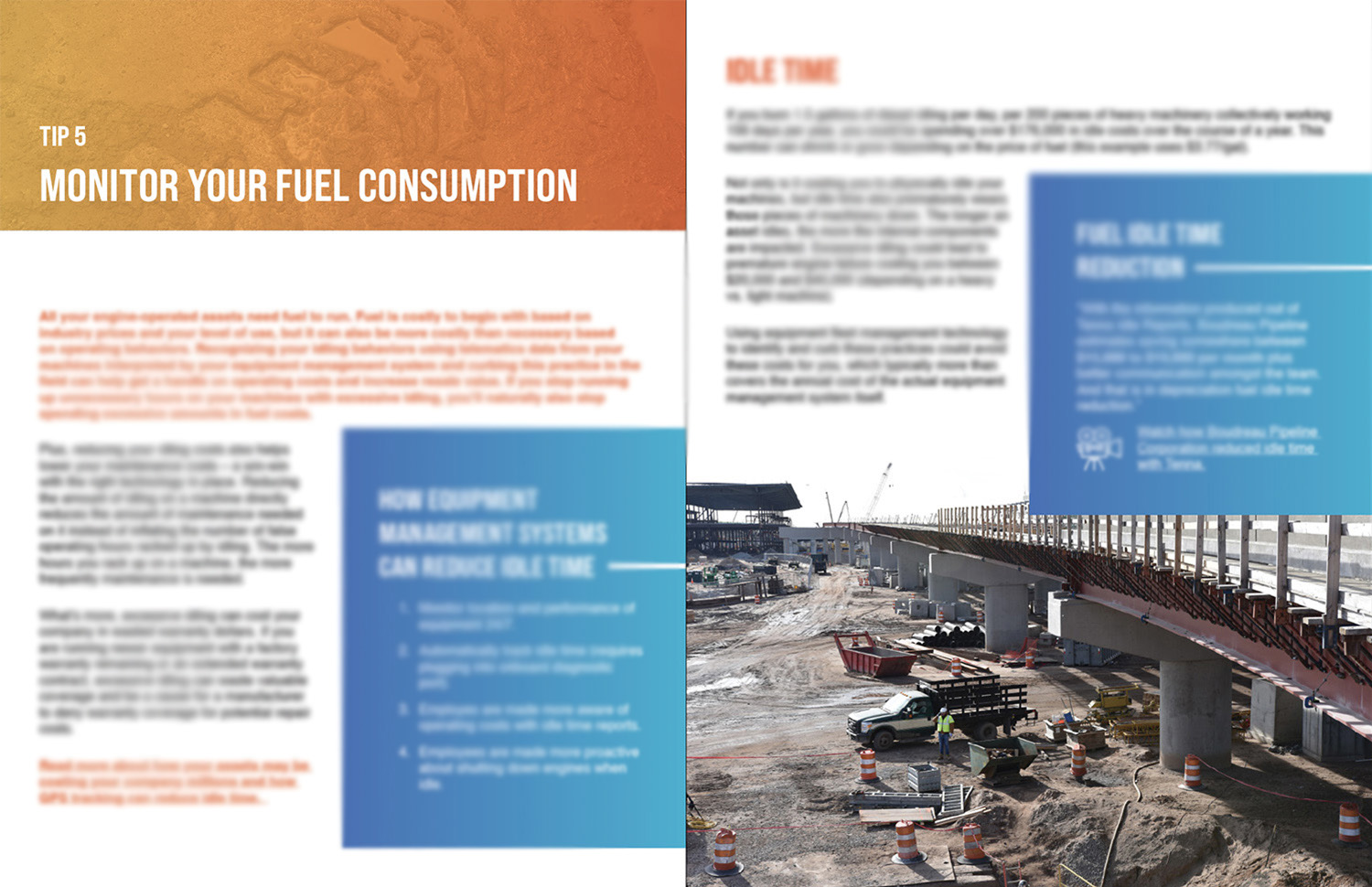 Tip 5 - eBook layout - Content Blur