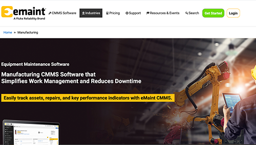eMaint-landing-page eMaint-landing-page