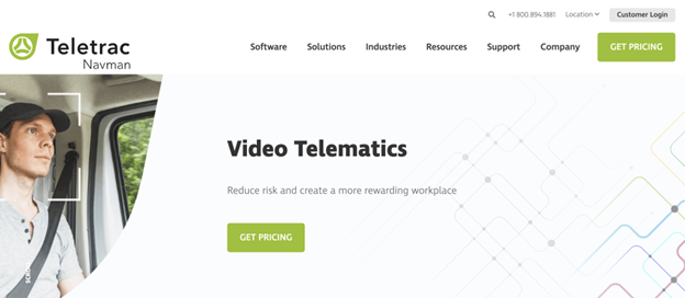 Teletrac website